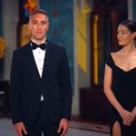 ოქროსფერი კაბა და ბრჭყვიალა წვეულება – როგორია ინგა გრიგოლია ბებიის ამპლუაში | შენი განათლება